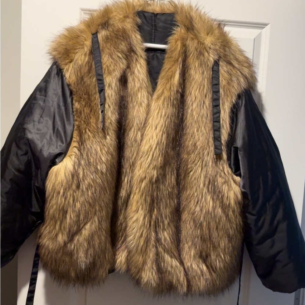 Oversized Fur Coat